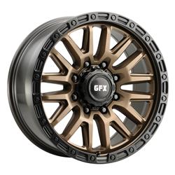 Voxx G-FX TR26 Bronze Wheels with Black Lip 20x9