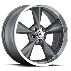 Voxx B/G Rod Works Old School Gunmetal Wheels with Machined Lip