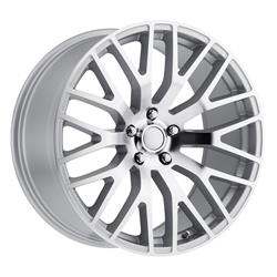 Voxx Replica Mustang Performance Silver Wheels with Machined Face PER 990-5114-45 SMF