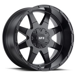 Voxx G-FX TR12 Matte Black Wheels 17x9