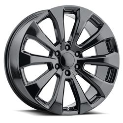 Voxx Replica Silverado High Country Gloss Black Wheels