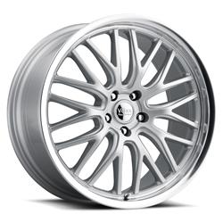 Voxx Masi Silver Wheels with Machined Lip 18x8