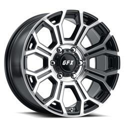 Voxx G-FX TR19 Gloss Black Wheels with Machined Face