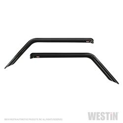Westin Tape-On Slim Wind Deflectors for 2018-2025 WRANGLER - 72-51468