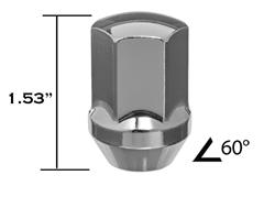 West Coast Accessories OE Style Lug Nuts W4-1014LS