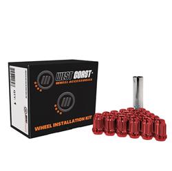 West Coast Accessories Lug Nuts W56125SR