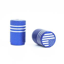 West Coast Accessories Valve Stem Caps W9902BLUF