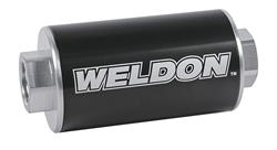 Weldon Billet 10 Microns Fuel Filter with -10 AN Inlet Size WEQ1010SSN