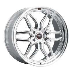 Weld Performance Laguna 6 Street Gloss Silver Machined Wheels 22x9.5