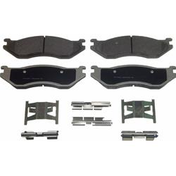 Wagner TQ Brake Pads for 2004-2006 DURANGO, 2002-2008 RAM 1500 - MX966B