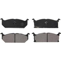 Wagner QS Brake Pads for 1989-1994 METRO, 1985-1988 SPRINT - ZX296