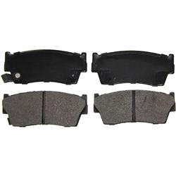 Wagner QS Brake Pads for 1989-1991 SIDEKICK, 1998 TRACKER, 1989-1997 TRACKER - ZX418