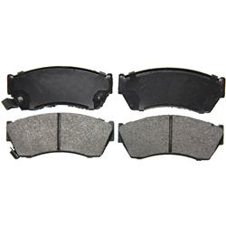 Wagner QS Brake Pads for 1990-1993 METRO, 1989-1994 SWIFT - ZX451