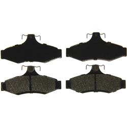 Wagner QS Brake Pads for 1999-2002 NUBIRA, LEGANZA, 1997-2004 DIAMANTE - ZX724