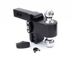 Weigh Safe Trailer Hitches Receiver Hitch Ball Mounts CTB4-2-CER-BLA
