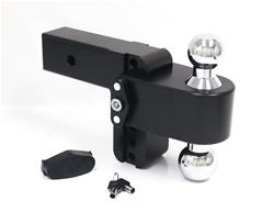 Weigh Safe Trailer Hitches Receiver Hitch Ball Mounts CTB4-2.5-CER-BLA