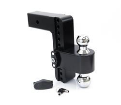 Weigh Safe Trailer Hitches Receiver Hitch Ball Mounts CTB8-2.5-CER-BLA