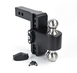 Weigh Safe Adjustable Trailer Hitch Ball Mounts LTB6-2-CER-BLA