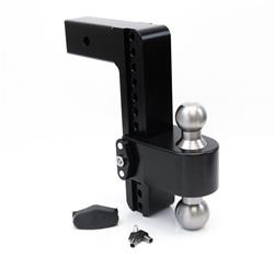 Weigh Safe Trailer Hitches Receiver Hitch Ball Mounts LTB10-2.5-CER-BLA