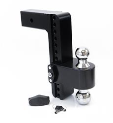 Weigh Safe Trailer Hitches Receiver Hitch Ball Mounts CTB10-2.5-CER-BLA