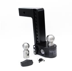 Weigh Safe Trailer Hitches Receiver Hitch Ball Mounts WS10-2.5-CER-BLA