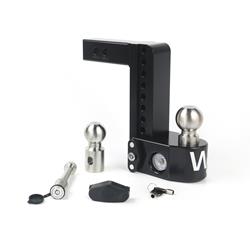 Weigh Safe Adjustable Trailer Hitch Ball Mounts WS8-2-KA-CER-BLA