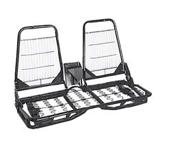 Wise Guys Seats Bucket Back Bench Seat Frame and Foam with Center Arms S116