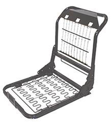 Wise Guys Seats Bucket Seat Frame and Foam with Recliner for 1956-1962 CORVETTE - S108-2