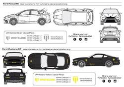 Whiteline Decal Kits KWM003