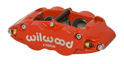 Wilwood Forged Narrow Superlite 6 Dust Seal Radial Mount Calipers 120-14489-RD