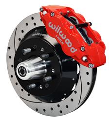 Wilwood Forged Narrow Superlite 6R Big Brake Front Brake Kits for 1968-1969 MUSTANG - 140-10219-DR