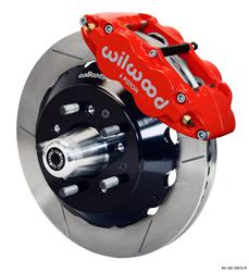 Wilwood Forged Narrow Superlite 6R Big Brake Front Brake Kits for 1968-1969 MUSTANG - 140-10219-R
