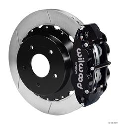 Wilwood Forged Narrow Superlite 4R Big Brake Rear Parking Brake Kits for 1965-1982 CORVETTE - 140-10471