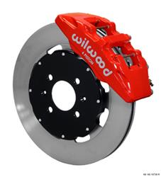 Wilwood Forged DynaPro 6 Big Brake Front Brake Kits for 1988-2000 CIVIC, 1993-1997 CIVIC DEL SOL, 1988-1991 CRX - 140-10736-R