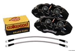 Wilwood Forged Dynalite Brake Calipers for 1965-1969 CORVETTE - 140-10789-BK