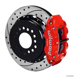 Wilwood Forged Narrow Superlite 4R Big Brake Rear Parking Brake Kits 140-10909-DR