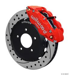 Wilwood Forged Narrow Superlite 6R Big Brake Front Brake Kits for 1995-1999 M3 - 140-10968-DR