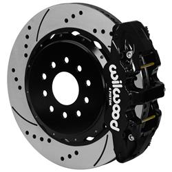 Wilwood AERO4 Big Brake Rear Brake Kits for 1997-2013 CORVETTE - 140-11119-D