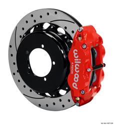 Wilwood Forged Narrow Superlite 4R Big Brake Rear Parking Brake Kits 140-11877-DR