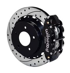 Wilwood Forged Narrow Superlite 4R Big Brake Rear Parking Brake Kits for 1985-1987 CORVETTE - 140-11920-D