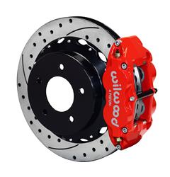 Wilwood Forged Narrow Superlite 4R Big Brake Rear Parking Brake Kits for 1985-1987 CORVETTE - 140-11920-DR