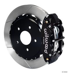 Wilwood Forged Narrow Superlite 4R Big Brake Rear Parking Brake Kits for 1985-1987 CORVETTE - 140-11920