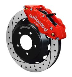 Wilwood Forged Narrow Superlite 6R Big Brake Front Brake Kits for 1993-1995 RX-7 - 140-11964-DR