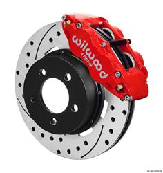 Wilwood Forged Narrow Superlite 4R Big Brake Front Brake Kits for 1984-1986 CHEROKEE, WAGONEER, 1986 COMANCHE - 140-12576-DR