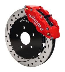 Wilwood Forged Narrow Superlite 6R Big Brake Front Brake Kits for 2006-2014 GTI - 140-12789-DR