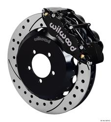 Wilwood Forged Narrow Superlite 6R Big Brake Front Brake Kits for 2015-2017 WRX STI, WRX, 2002-2014 IMPREZA - 140-12874-D