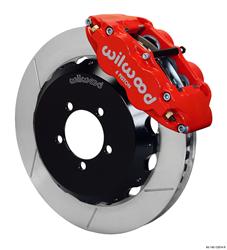 Wilwood Forged Narrow Superlite 6R Big Brake Front Brake Kits for 2015-2017 WRX STI, WRX, 2002-2014 IMPREZA - 140-12874-R