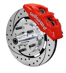 Wilwood Forged DynaPro 6 Big Brake Front Brake Kits for 1970-1973 MUSTANG - 140-12945-DR