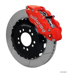 Wilwood Forged Narrow Superlite 6R Big Brake Front Brake Kits for 2010-2013 GENESIS COUPE - 140-13043-R