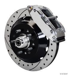 Wilwood Forged Narrow Superlite 6R Big Brake Front Brake Kits 140-13224-DP